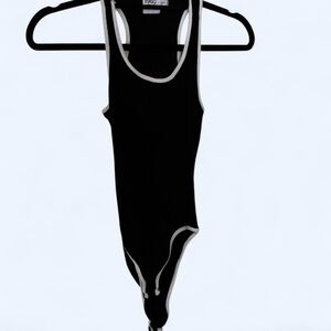 Women’s Black & White Bodysuit